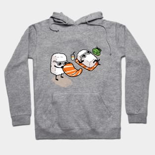 sushi on the beach Hoodie